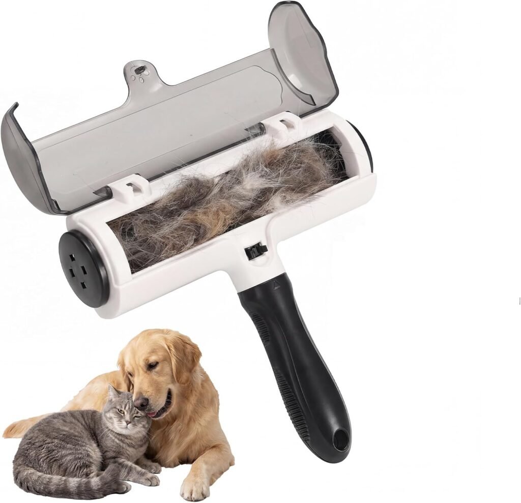 Pet Hair Remover Roller, Reusable Lint Roller for Sofa, Carpet, Bedding & Car