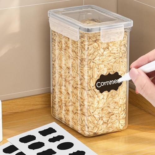 Airtight Food Storage Containers, 24 Pack, BPA-Free Pantry Organisers with Labels - Image 2