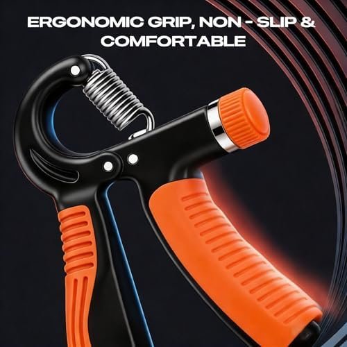 Adjustable Hand Gripper, 5–60kg Resistance with Counter, Grip Strength Trainer - Image 3
